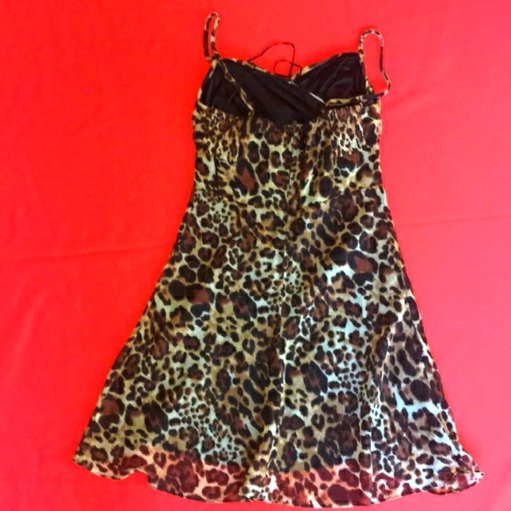 GUESS DRESS SIZE 1 LEOPARD - Picture 8 of 16